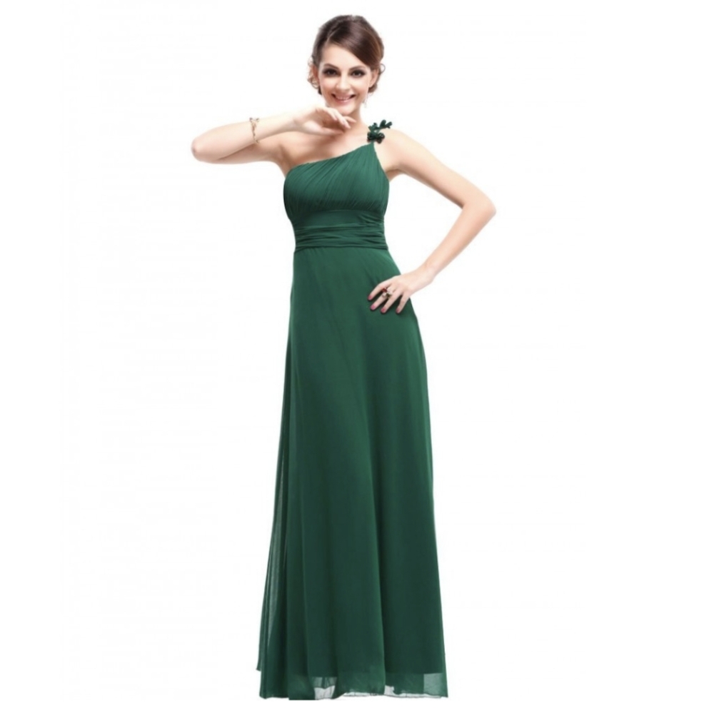 Long Green Prom/ Grad Dress